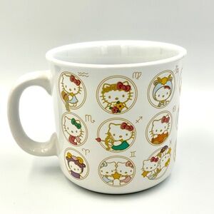 Sanrio Hello Kitty Zodiac Signs Astrology Ceramic Mug Oversize 20 oz